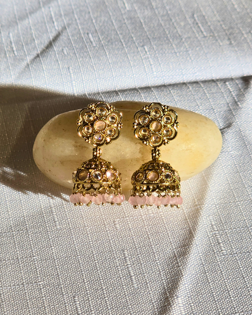 Arya - Pink Earrings