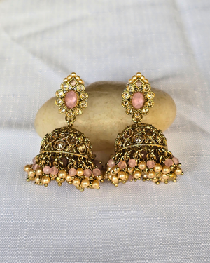 Sita - Pink Earrings